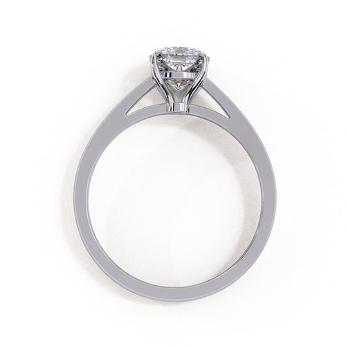 Alera Cushion Cut Solitaire Diamond Ring