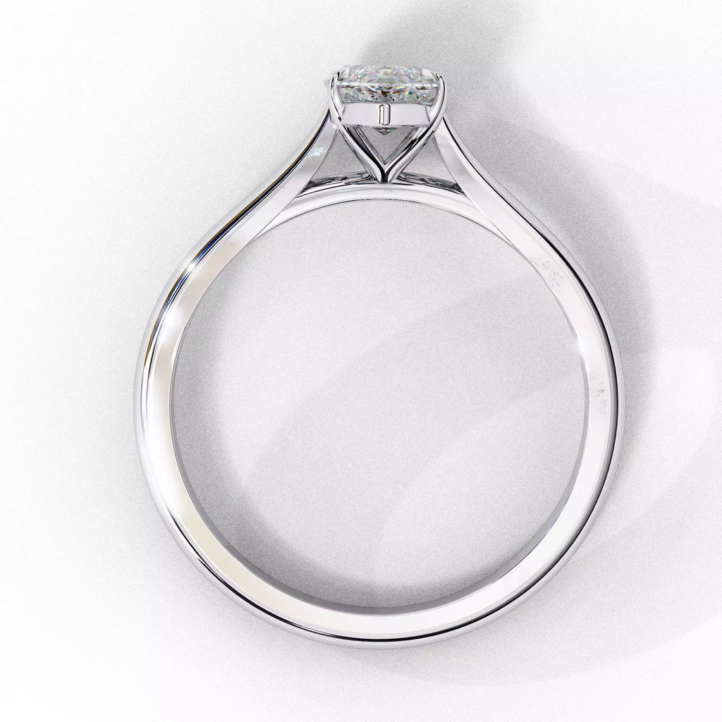 Alera Marquise Cut Solitaire Diamond Ring