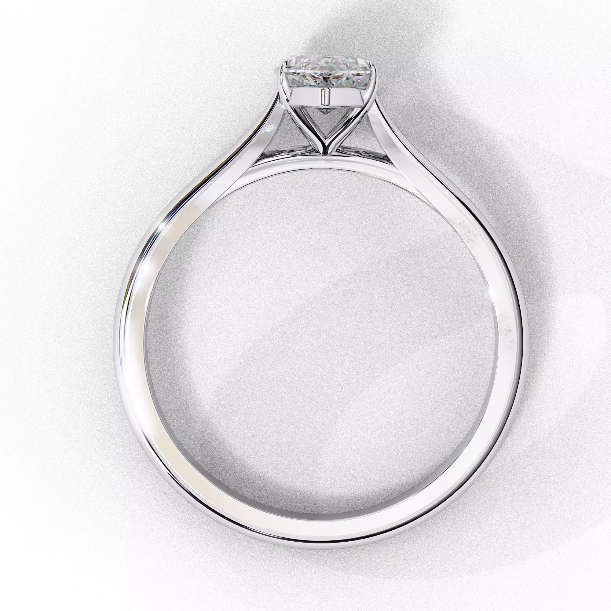 Alera Marquise Cut Solitaire Diamond Ring