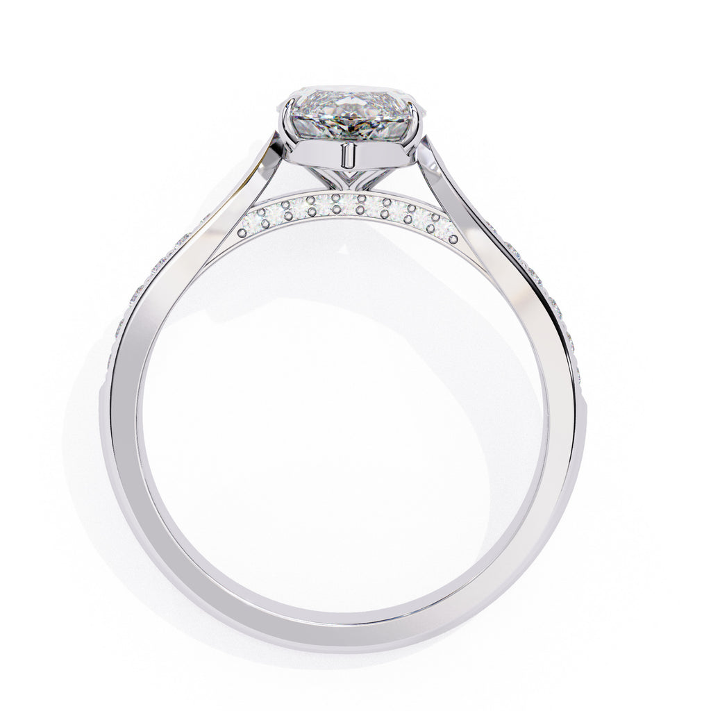 Alera Marquise Pave Diamond Ring