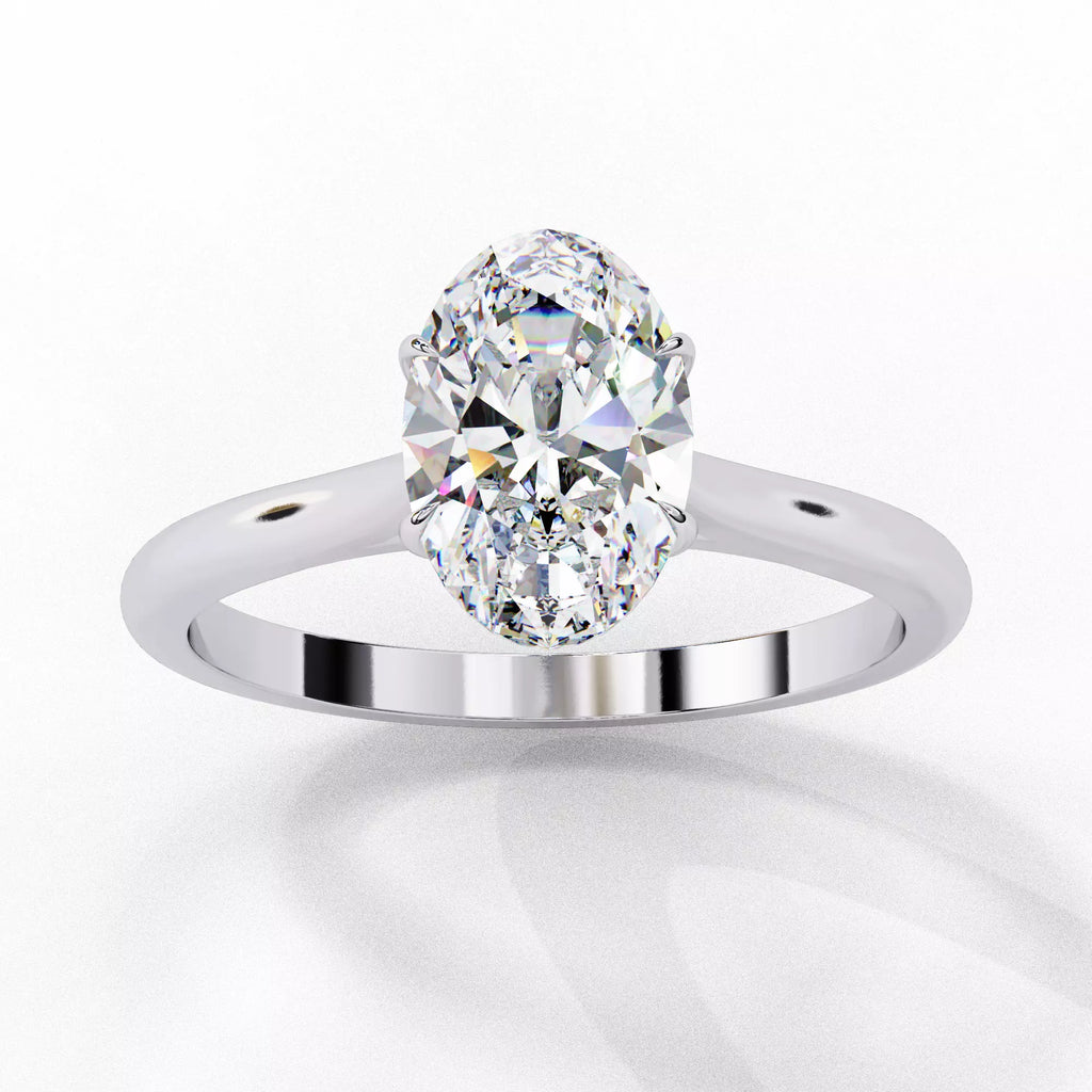 Alera Oval Cut Solitaire Diamond Ring