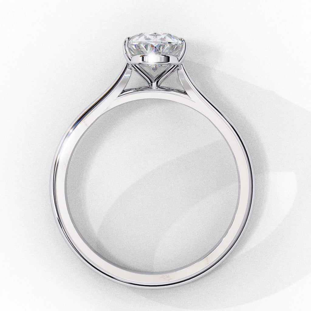 Alera Oval Cut Solitaire Diamond Ring