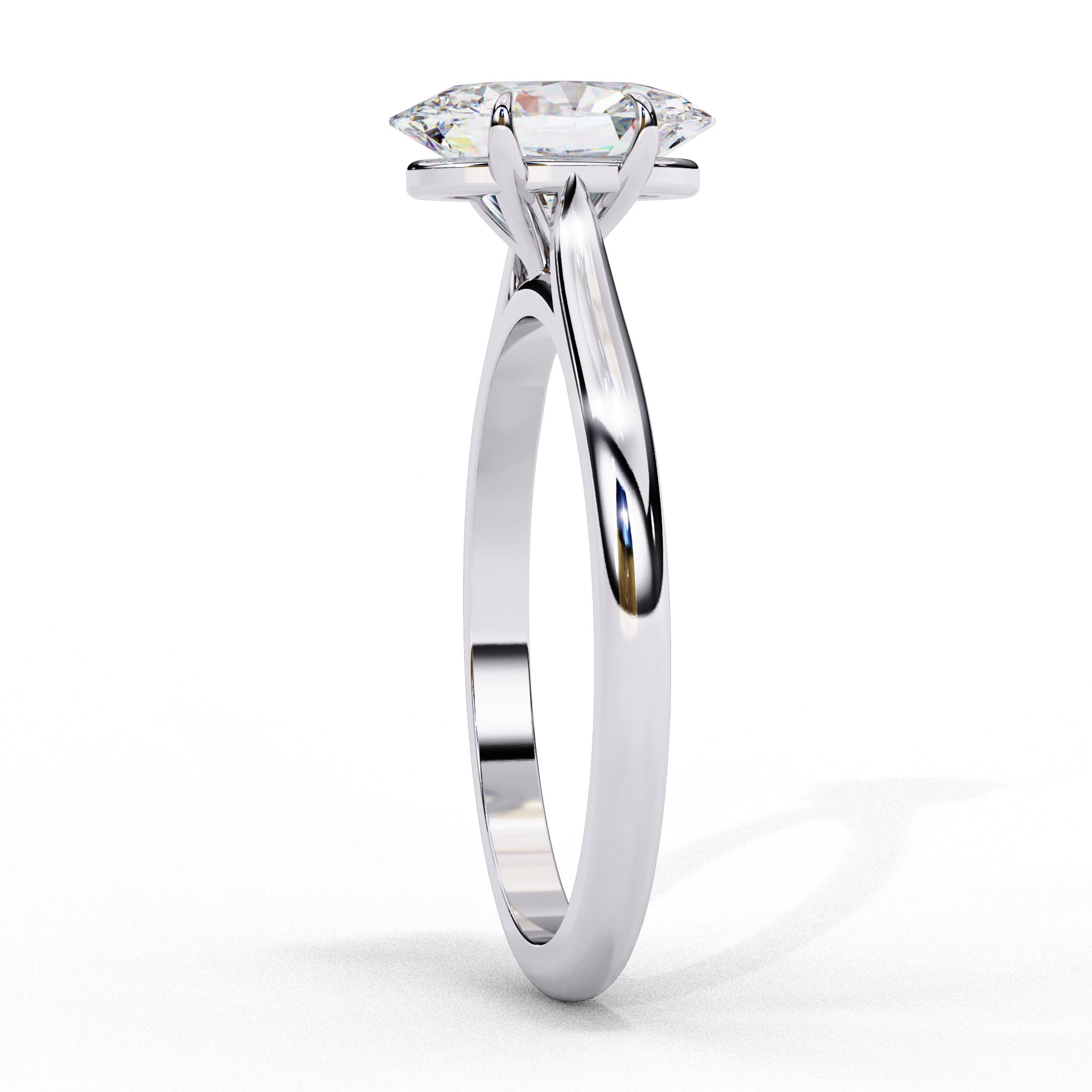 Alera Oval Cut Solitaire Diamond Ring