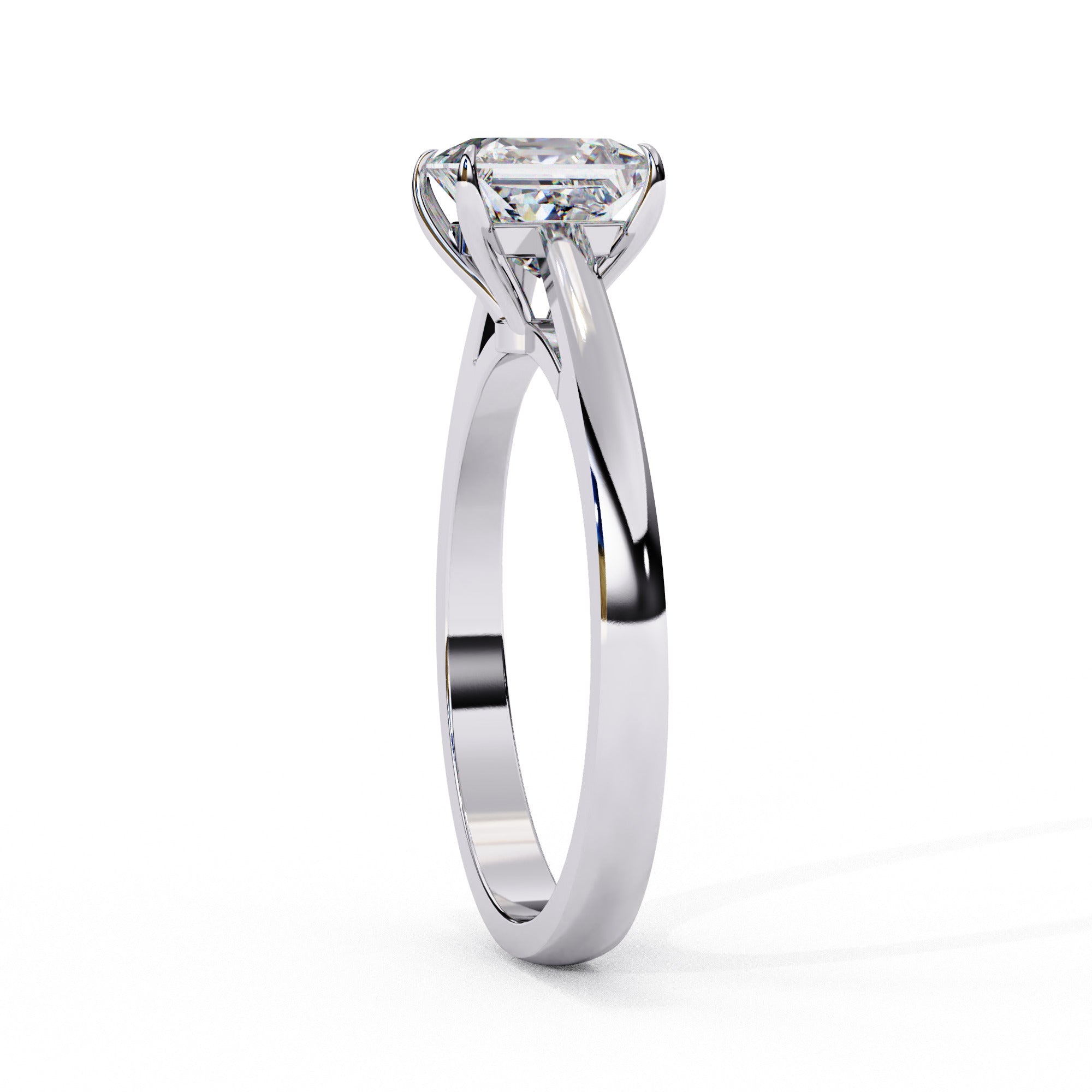 Alera Princess Cut Solitaire Diamond Ring