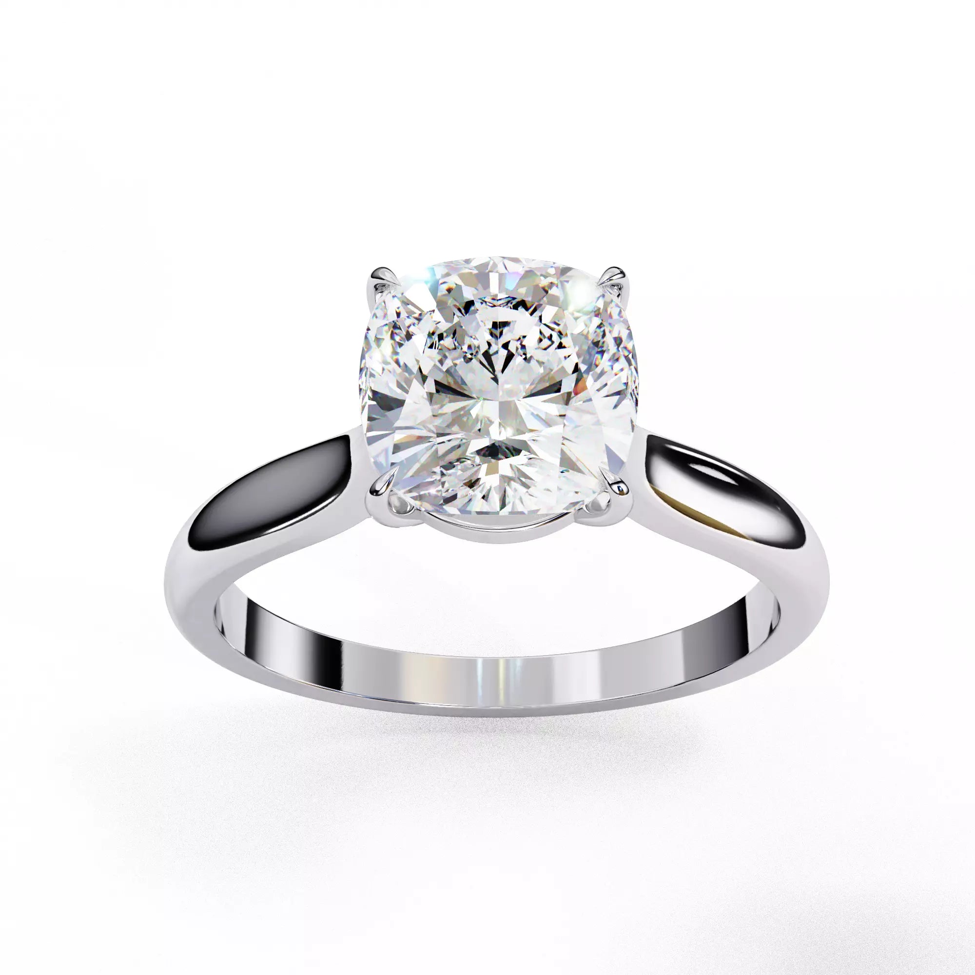 Alera Round Cut Solitaire Diamond Ring