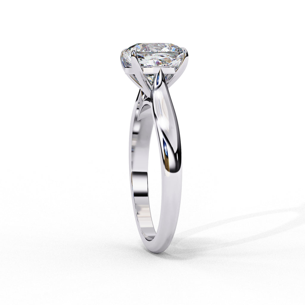 Alera Round Cut Solitaire Diamond Ring